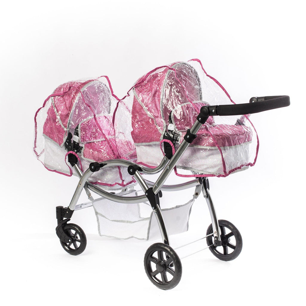 Roma Stephanie Twins Dolls Pram - Chelsea Baby