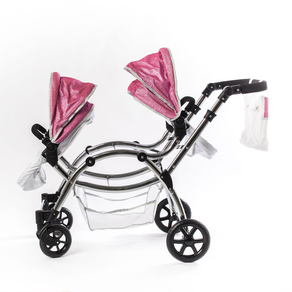 Roma Stephanie Twins Dolls Pram - Chelsea Baby