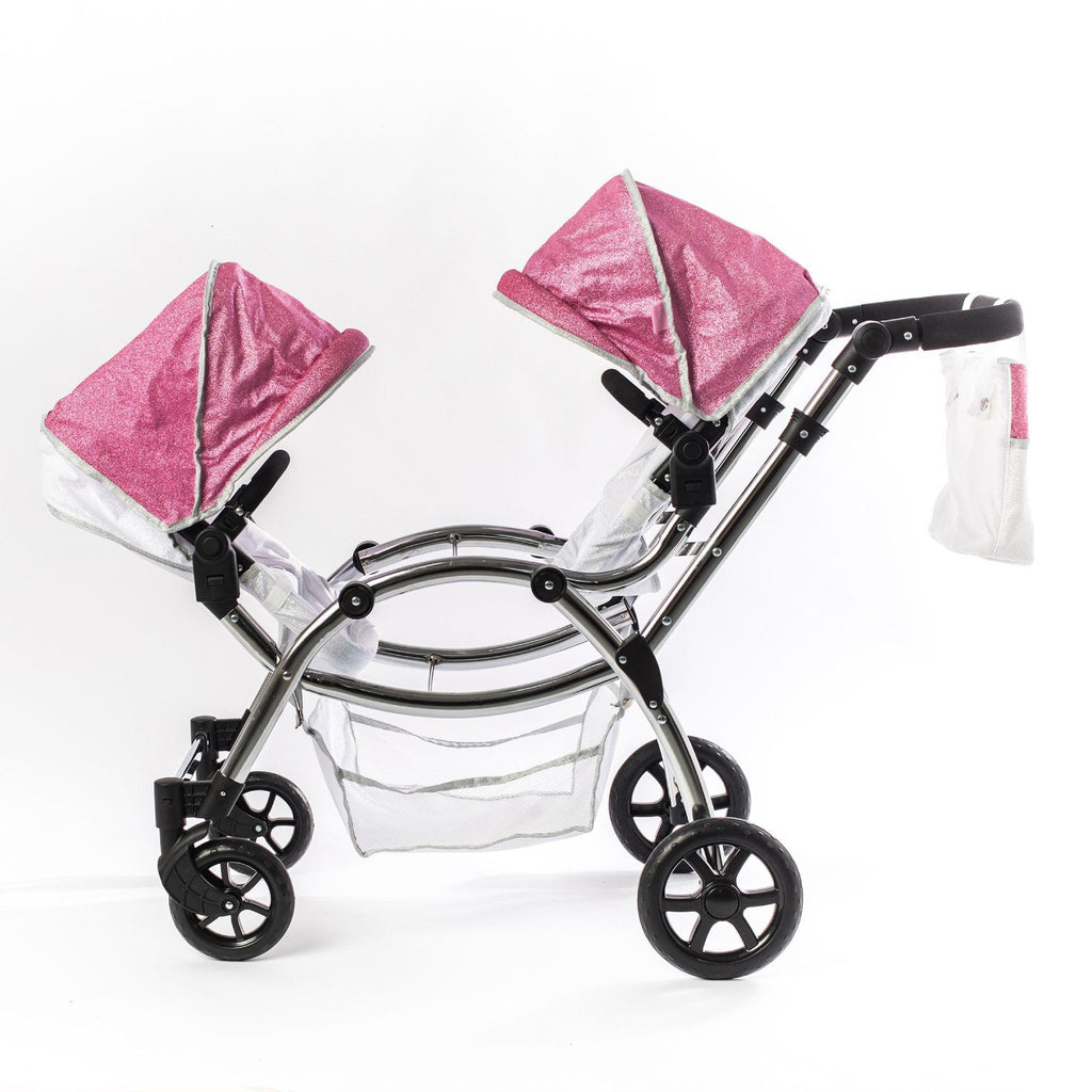 Roma Stephanie Twins Dolls Pram - Chelsea Baby