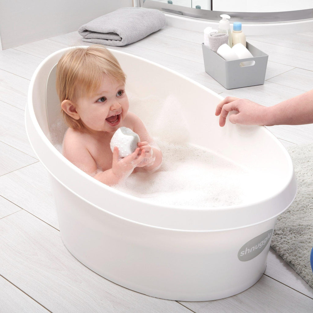 Shnuggle Baby Bath Time Bundle White - Chelsea Baby