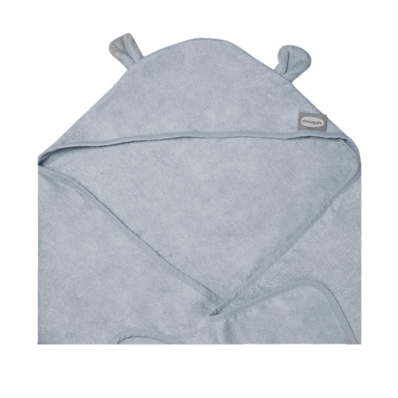 Shnuggle Wearable Baby Towels - Grey