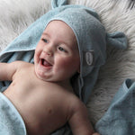 Shnuggle Wearable Baby Towels - Blue