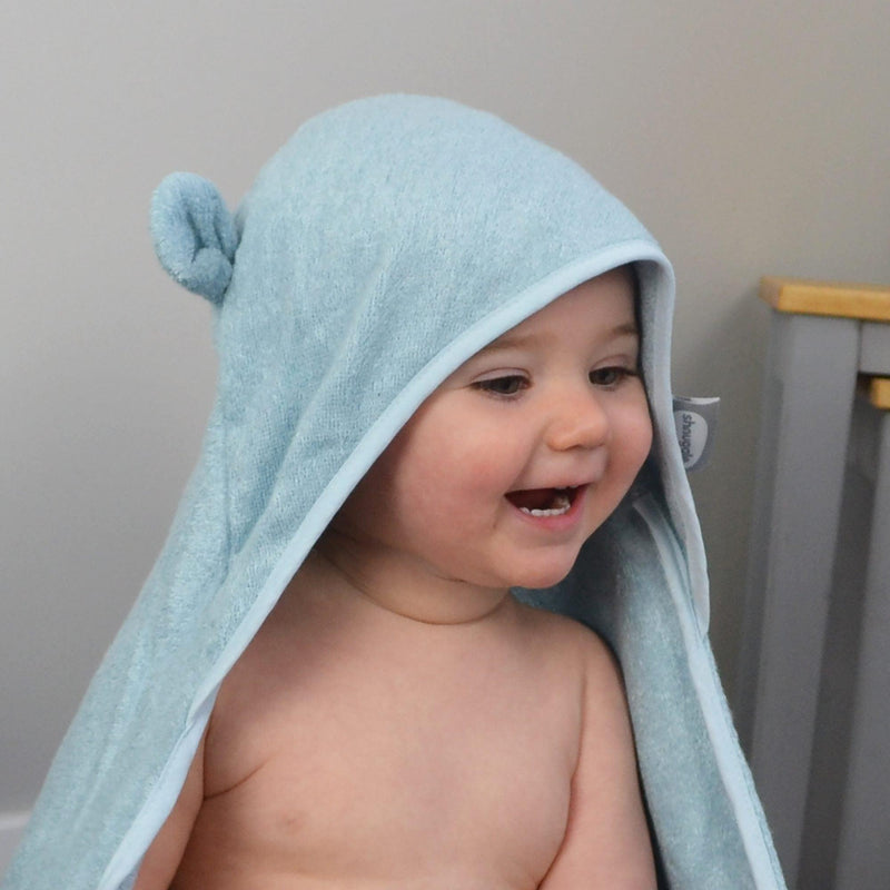 Shnuggle Wearable Baby Towels - Blue