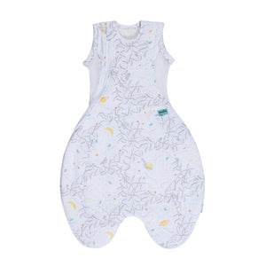 Purflo 2.5 Tog Swaddle to Sleep Bag - Stargazer White