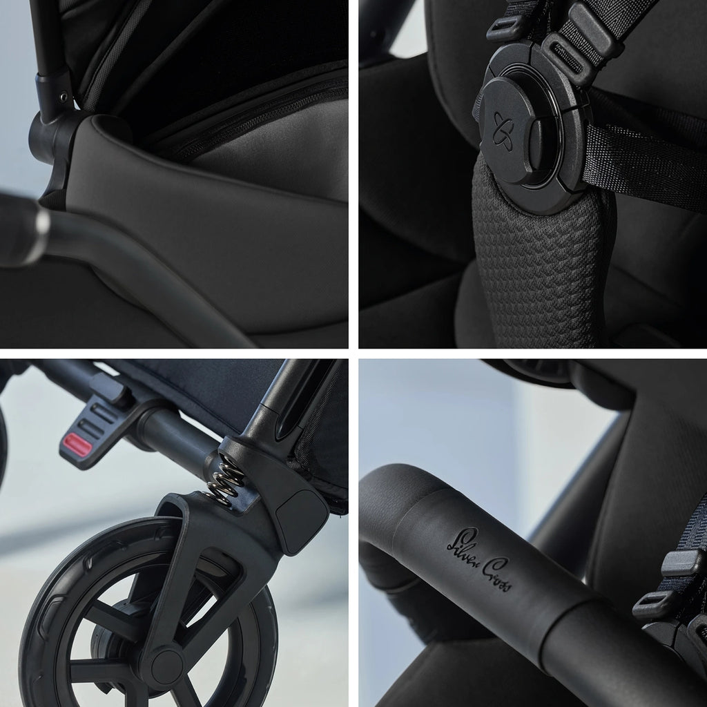 Silver Cross Dune 2 Travel System Accessory Bundle - EX-Display