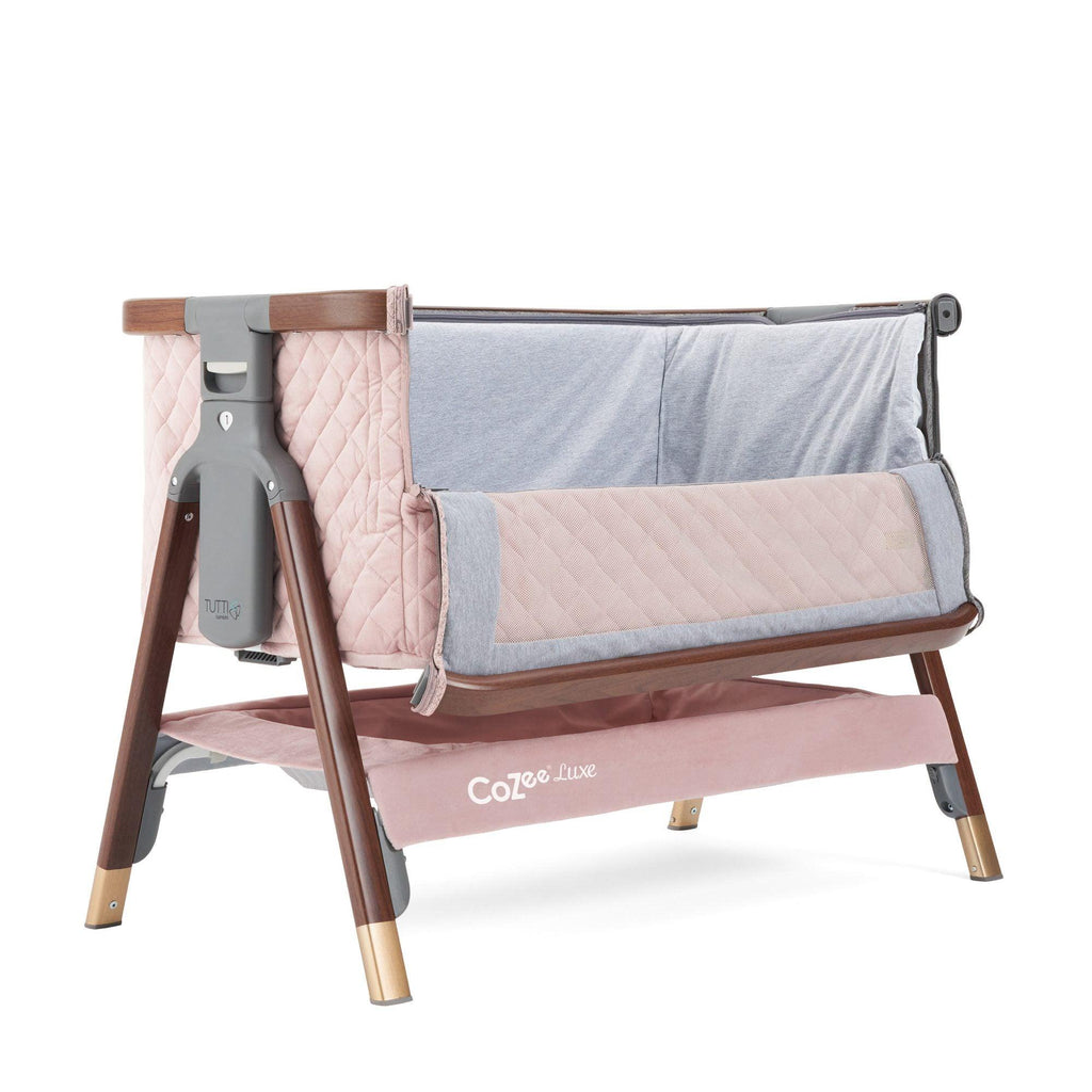 Tutti Bambini CoZee Luxe Bedside Crib - Chelsea Baby