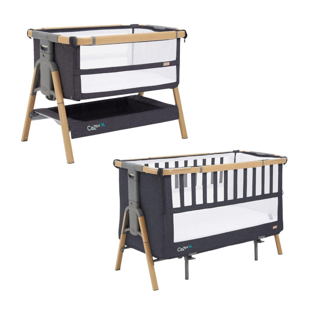 Tutti Bambini CoZee XL Bedside Crib & Cot - Chelsea Baby