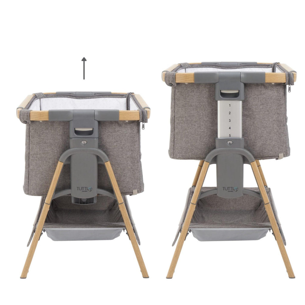 Tutti Bambini CoZee XL Bedside Crib & Cot