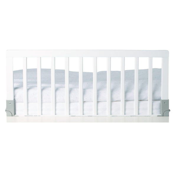 Baby Dan To Go Wooden Bedrail - White - Chelsea Baby
