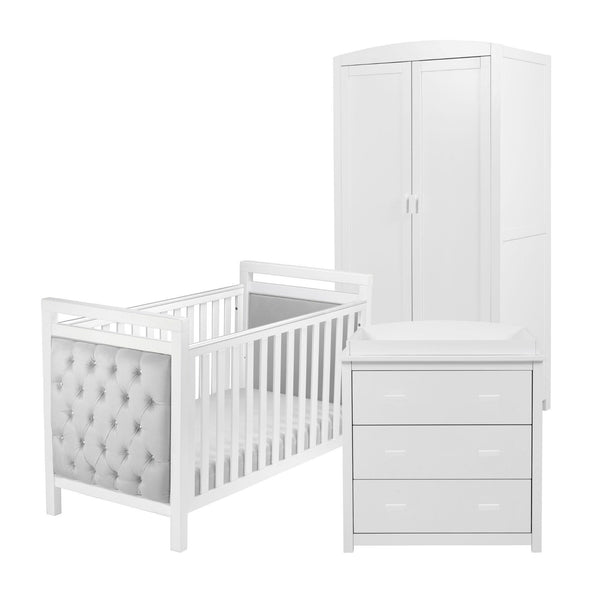 Babymore Velvet Deluxe 3 Piece Room Set - Chelsea Baby
