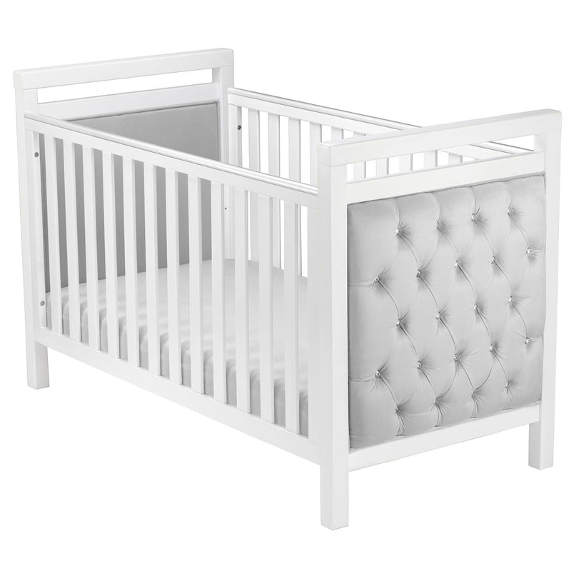 Babymore Velvet Deluxe Cot Bed