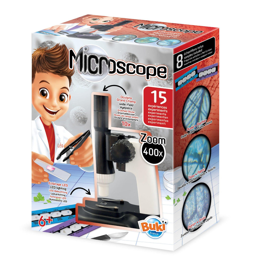 Buki Microscope with 15 experiments - Chelsea Baby
