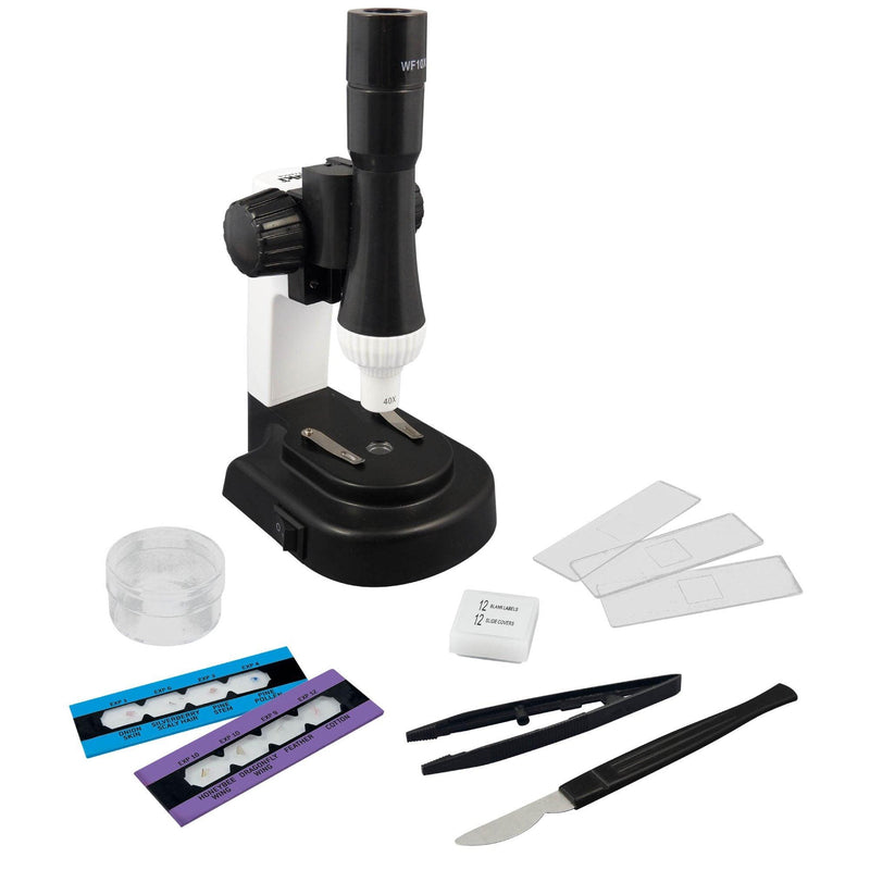 Buki Microscope with 15 experiments