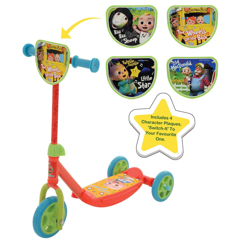 CoComelon Switch It Tri Scooter
