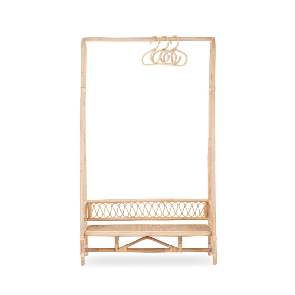 Cuddleco Aria Rattan Children's Clothes Rail - Chelsea Baby