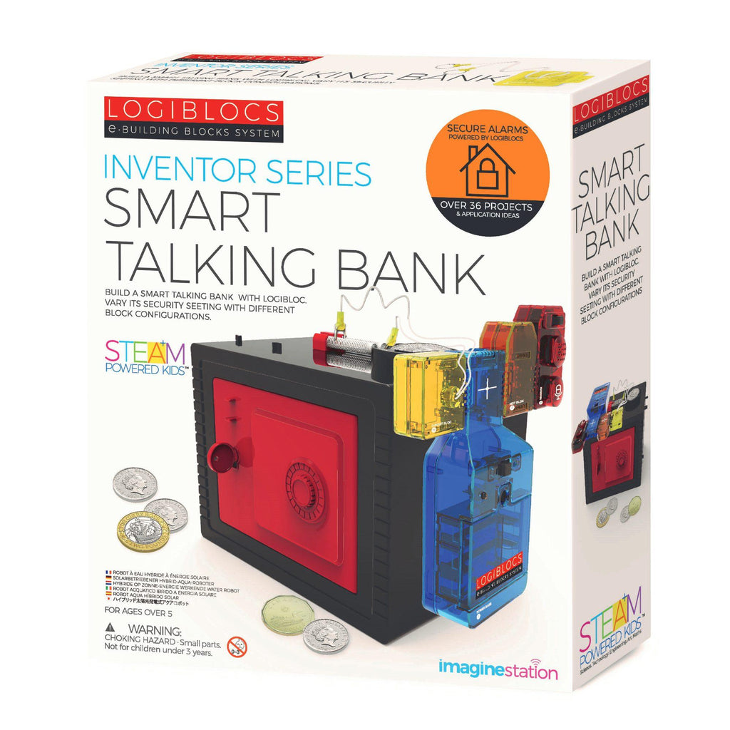 Great Gizmos Logiblocs Smart Talking Bank Kit - Chelsea Baby