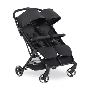 Hauck Swift X Duo Double Pushchair - Black - Chelsea Baby