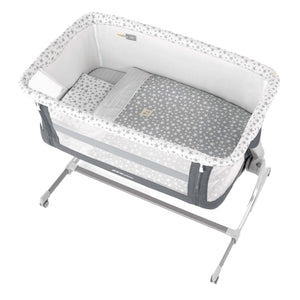 Jane Baby Side Crib and 4 Piece Bedding Set - Chelsea Baby