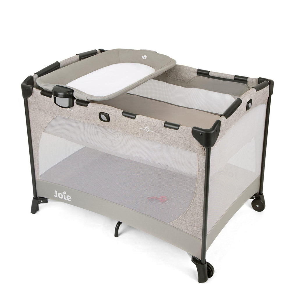 Joie Commuter Change Travel Cot - Speckled - Chelsea Baby