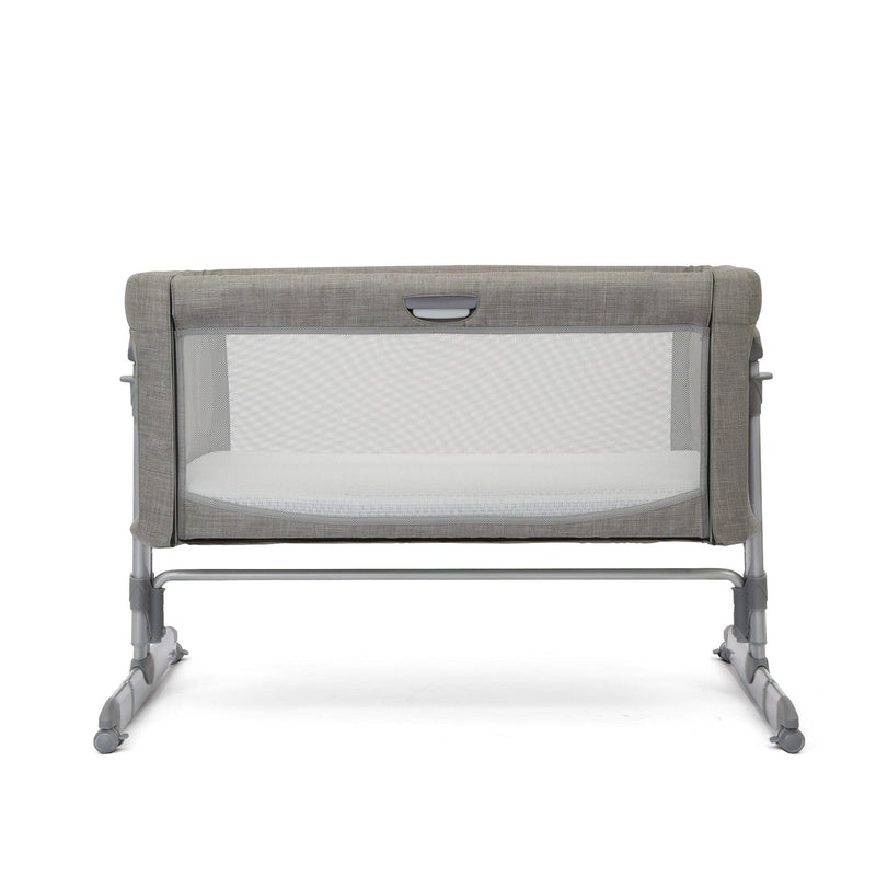 Joie Roomie Glide Bedside Crib - Foggy Gray