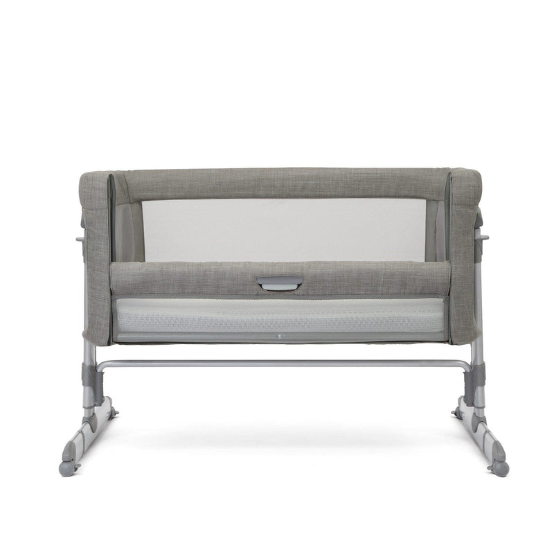 Joie Roomie Glide Bedside Crib - Foggy Gray