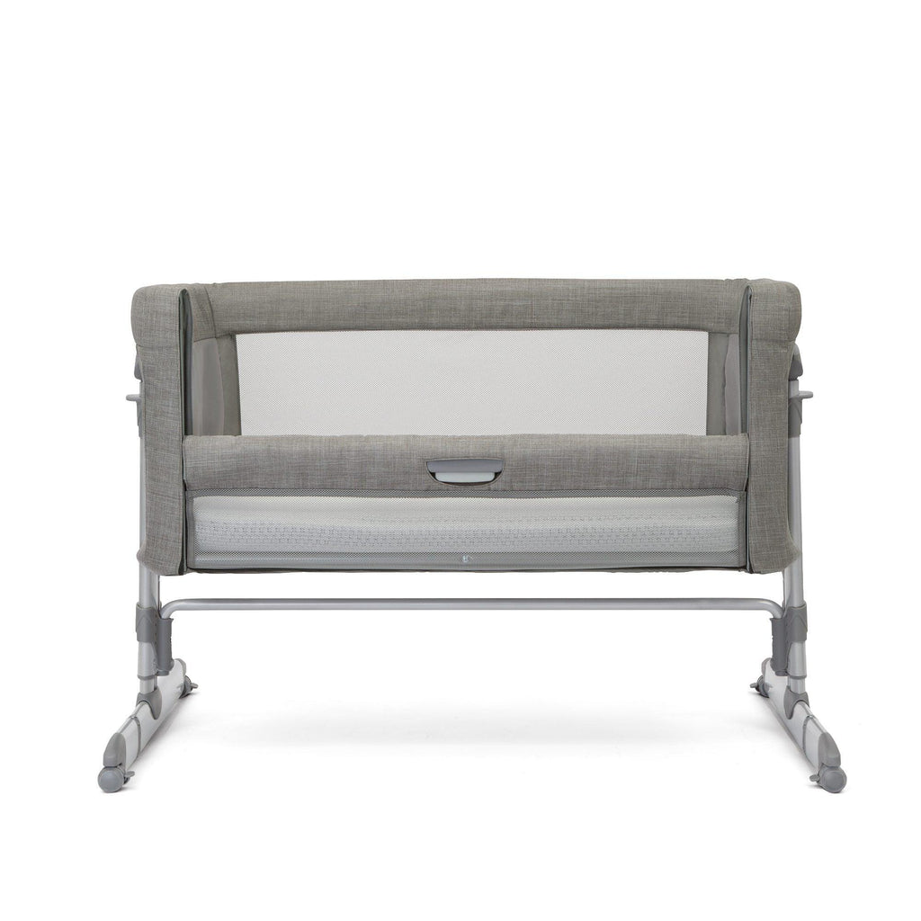 Joie Roomie Glide Bedside Crib - Foggy Gray