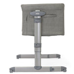 Joie Roomie Glide Bedside Crib - Foggy Gray