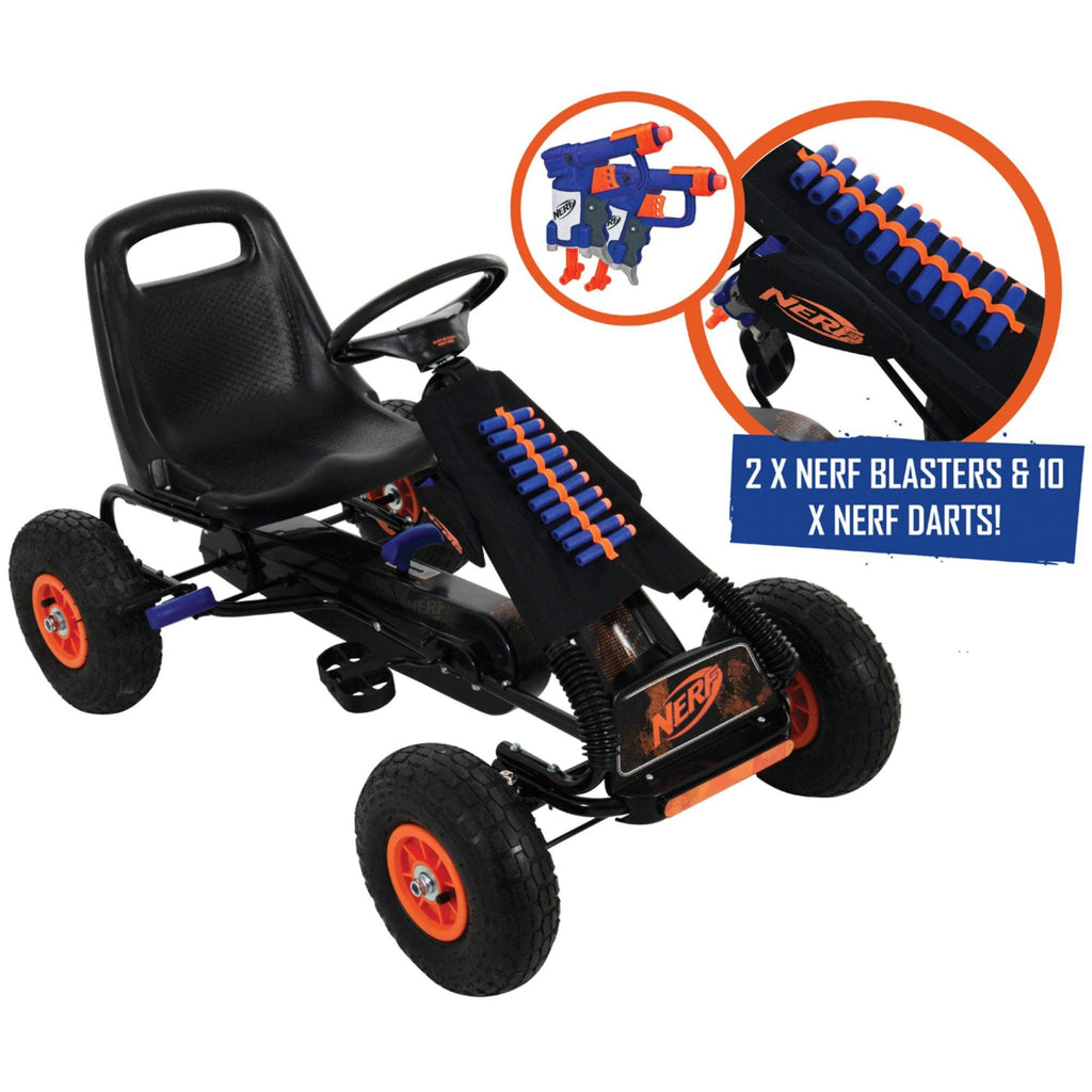 Nerf Thunder Go Kart with Darts - Chelsea Baby