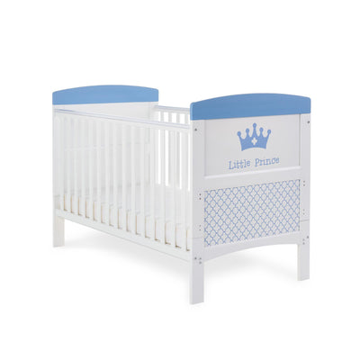 Obaby Grace Inspire Cot Bed and Fibre Mattress - Chelsea Baby