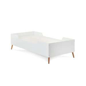 Obaby Maya Single Bed - White With Natural - Chelsea Baby