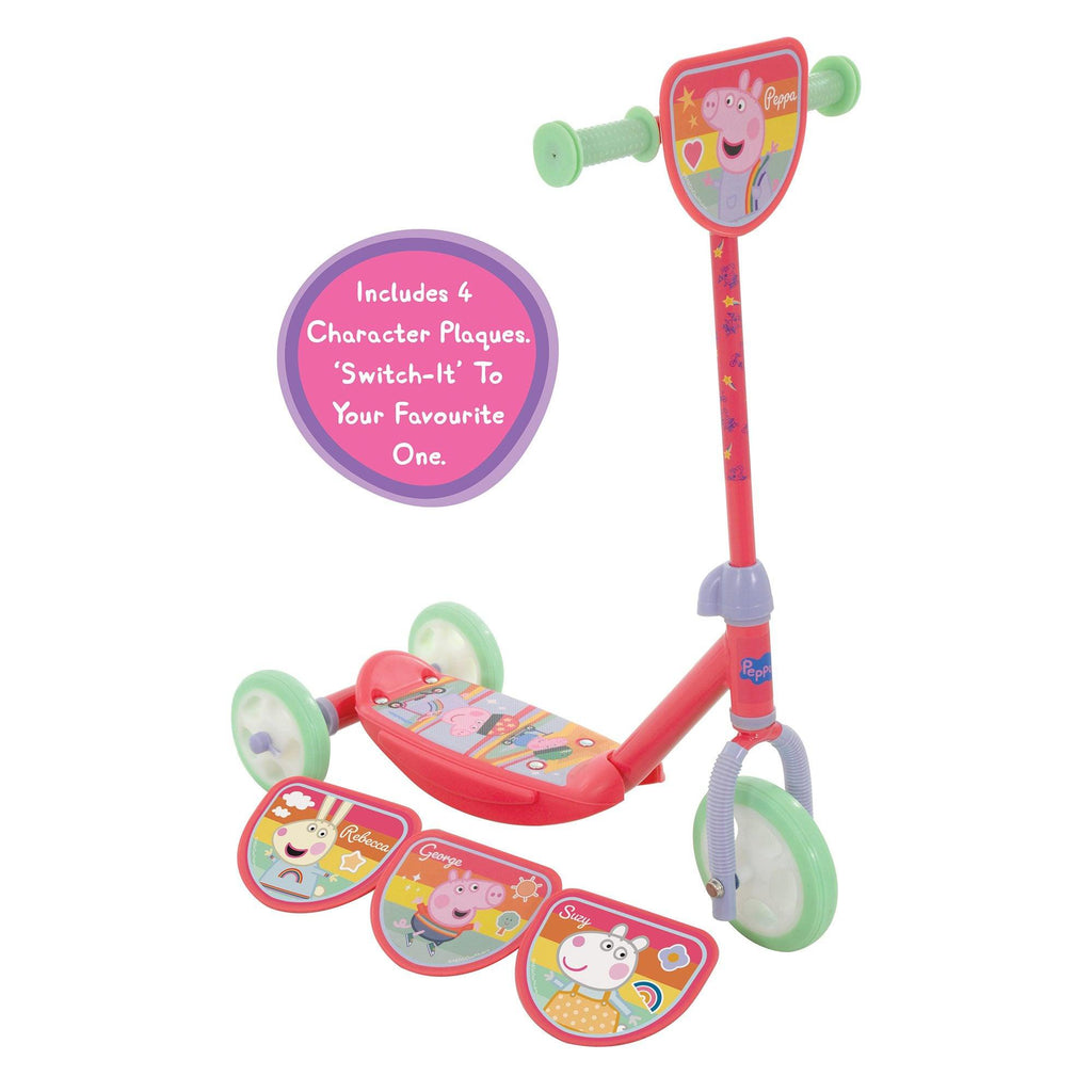 Peppa Pig Switch It Tri Scooter - Chelsea Baby