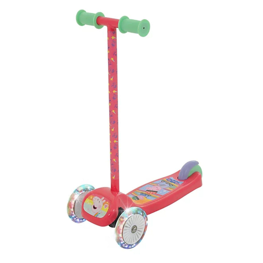 Peppa Pig Tilt N Turn Scooter with LED Lights - Chelsea Baby