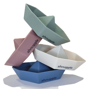 Shnuggle Stack N Sail Bath Time Boats Toy - Chelsea Baby
