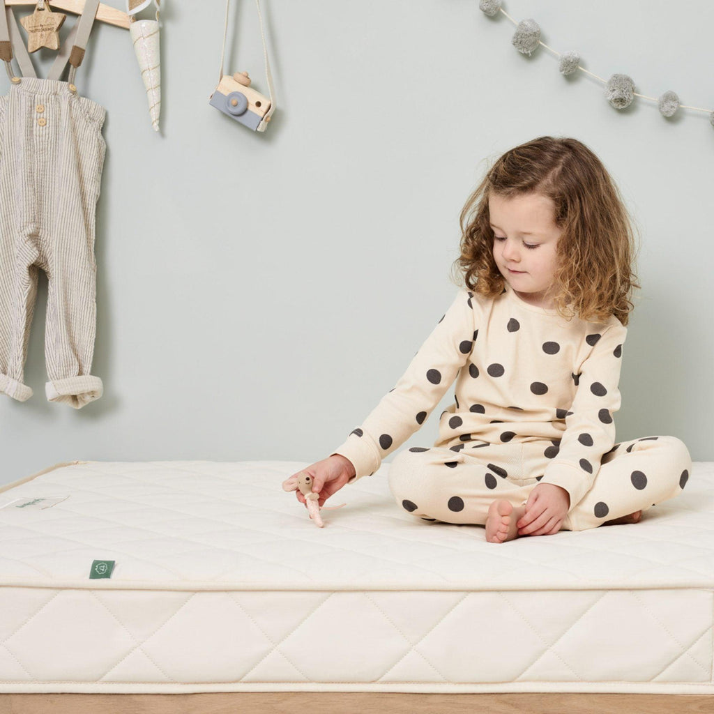 The Little Green Sheep Natural Junior Single Mattress 90 x 190 cm - Chelsea Baby