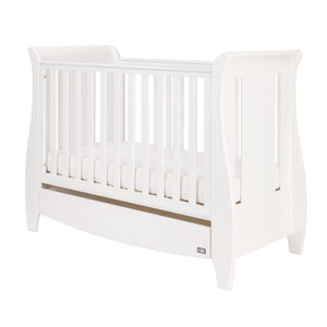 Tutti Bambini Katie Mini Sleigh Cot Bed with Under Bed Drawer - Chelsea Baby