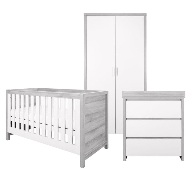 Tutti Bambini Modena 3 Piece Room Set Bundle - Chelsea Baby