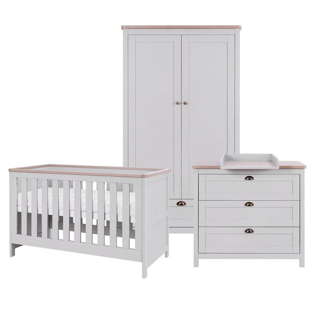Tutti Bambini Verona 3 Piece Room Set Bundle - Chelsea Baby